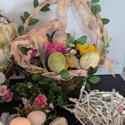 Easter Decorations Wreaths Lights Wall Decor