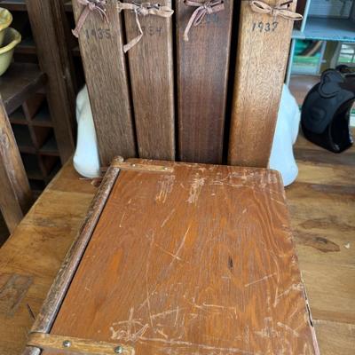 Set of 5 Homemade Wood Bound Home Craft Magazine 1934 1935 1936 1937 1938 1939
