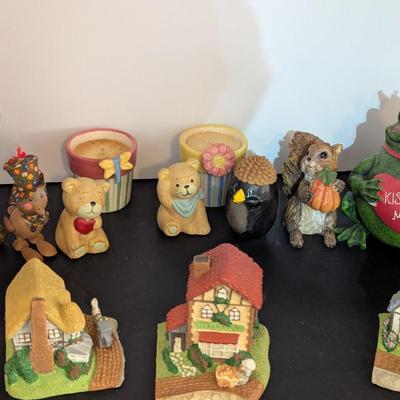 Resin & Ceramic Lawn Figurines Home Decor