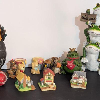 Resin & Ceramic Lawn Figurines Home Decor