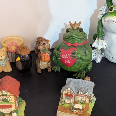 Resin & Ceramic Lawn Figurines Home Decor