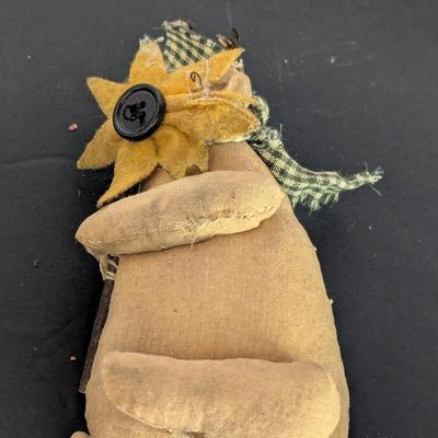 Vintage Corn Husk Dolls & Raggedy Ann Doll