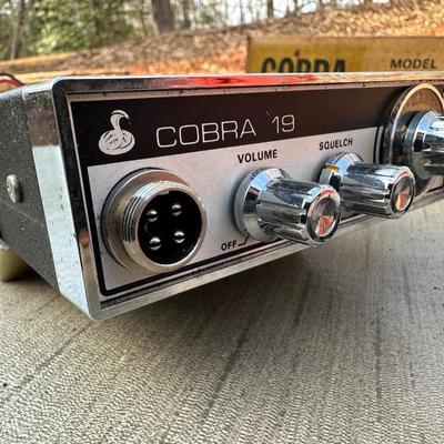 Vintage Automotive Analyzer and Cobra 19 2-Way Radio
