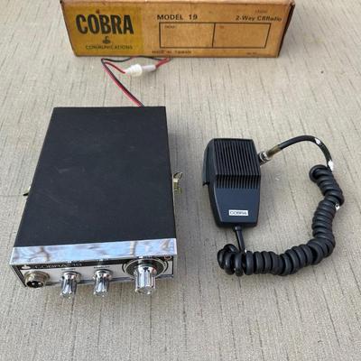 Vintage Automotive Analyzer and Cobra 19 2-Way Radio