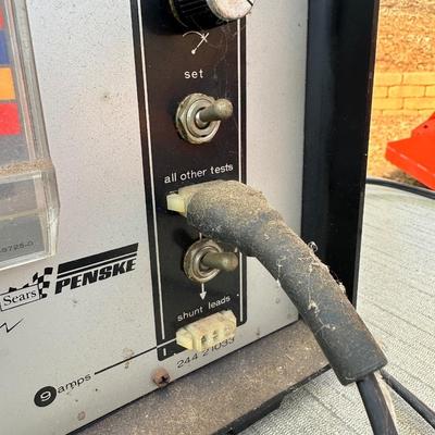 Vintage Automotive Analyzer and Cobra 19 2-Way Radio