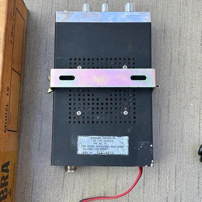 Vintage Automotive Analyzer and Cobra 19 2-Way Radio