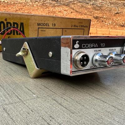 Vintage Automotive Analyzer and Cobra 19 2-Way Radio