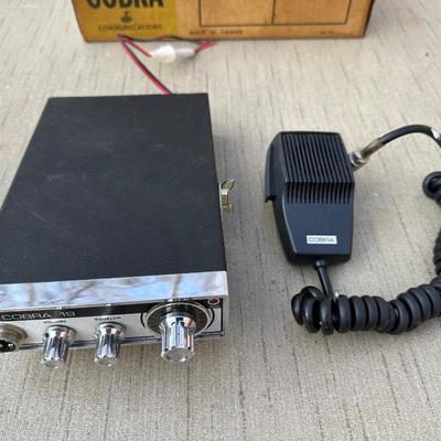 Vintage Automotive Analyzer and Cobra 19 2-Way Radio