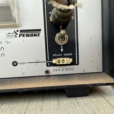 Vintage Automotive Analyzer and Cobra 19 2-Way Radio