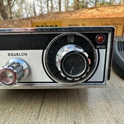 Vintage Automotive Analyzer and Cobra 19 2-Way Radio