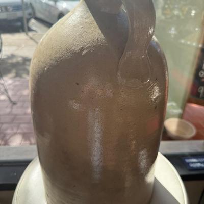 Antique Vintage Salt Glazed Stoneware Jug Charleston