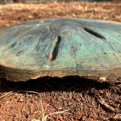 Two Large Shell Stepping Stones, Heavy