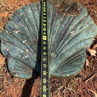 Two Large Shell Stepping Stones, Heavy