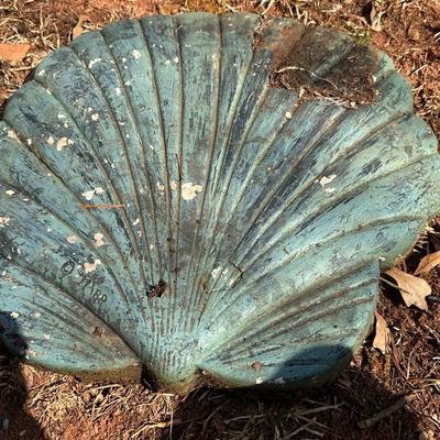 Two Large Shell Stepping Stones, Heavy
