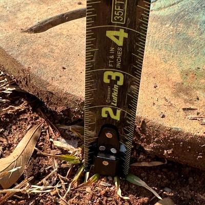 Two Large Shell Stepping Stones, Heavy