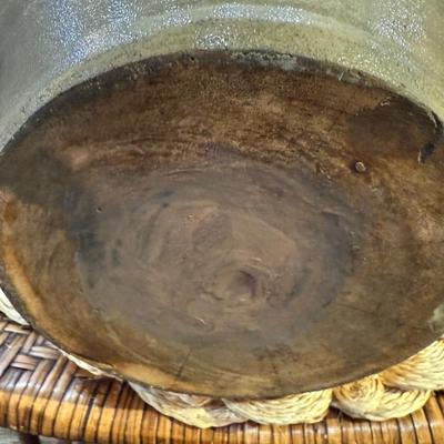 Antique Vintage Salt Glazed Stoneware Jug M. C. Webster & Sons Hartford