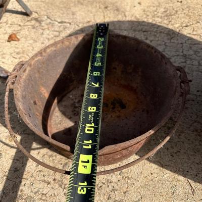 Antique Cast Iron Cauldron, Fireplace Grate and More!