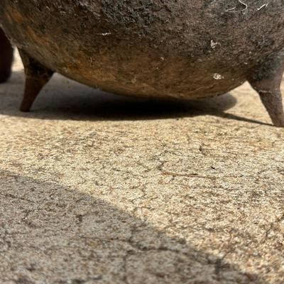 Antique Cast Iron Cauldron, Fireplace Grate and More!