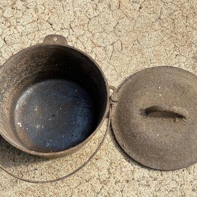 Antique Cast Iron Cauldron, Fireplace Grate and More!