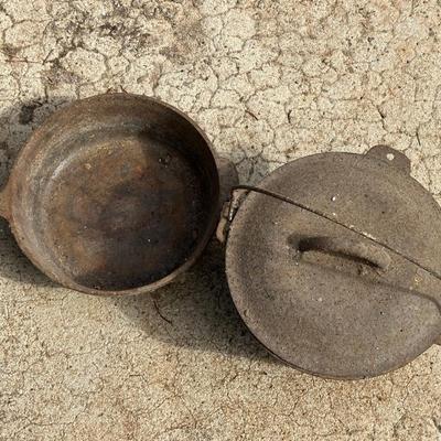 Antique Cast Iron Cauldron, Fireplace Grate and More!