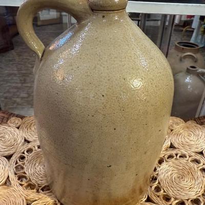 Antique Vintage Salt Glazed Stoneware Jug