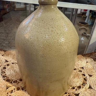 Antique Vintage Salt Glazed Stoneware Jug