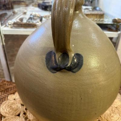 Antique Vintage Salt Glazed Stoneware Jug
