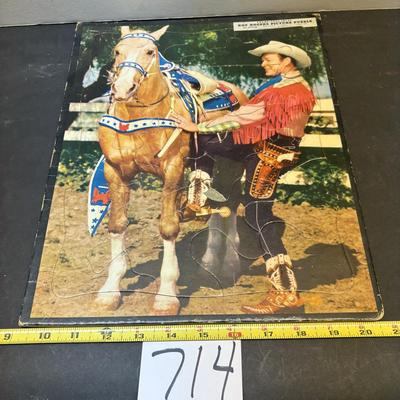 Vintage 1953 Roy Rodger’s Puzzle