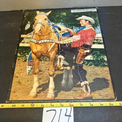 Vintage 1953 Roy Rodger’s Puzzle