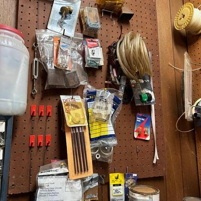 Room Full of Used Tools, Work Table and More!