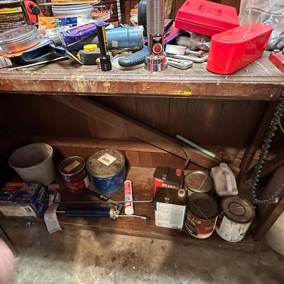 Room Full of Used Tools, Work Table and More!