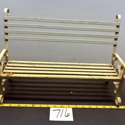 Vintage Doll Size Bench