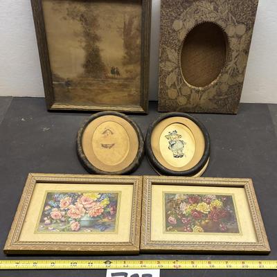 Vintage Pictures and Frames