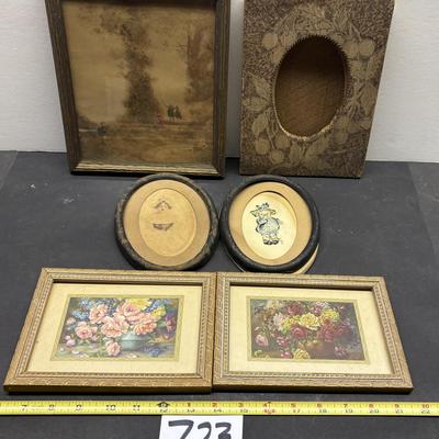 Vintage Pictures and Frames