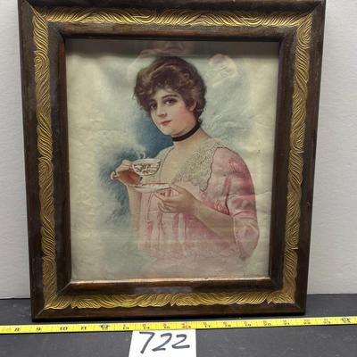 Vintage Picture and Frame