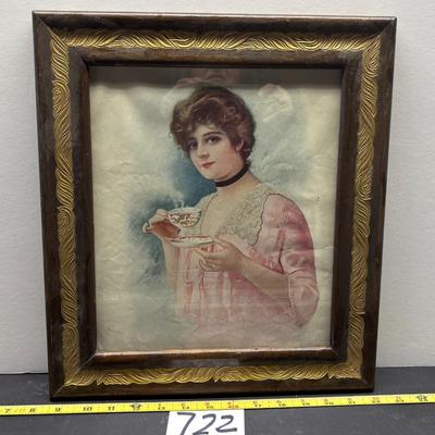 Vintage Picture and Frame