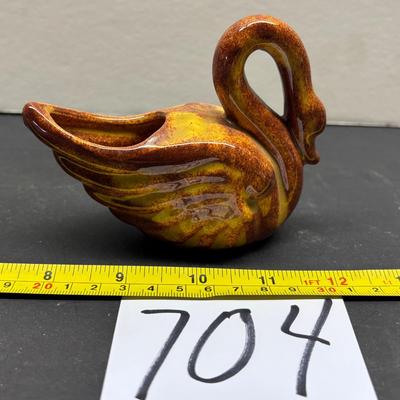 Vintage Swan Planter