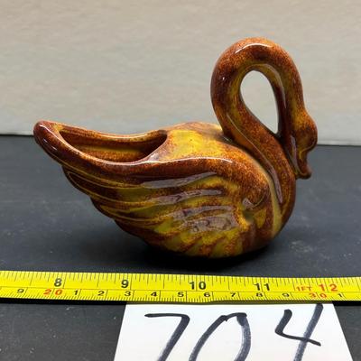 Vintage Swan Planter