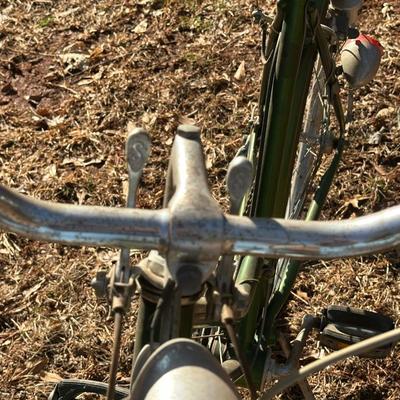 Vintage Green Schwinn Bike