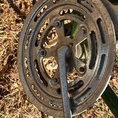 Vintage Green Schwinn Bike