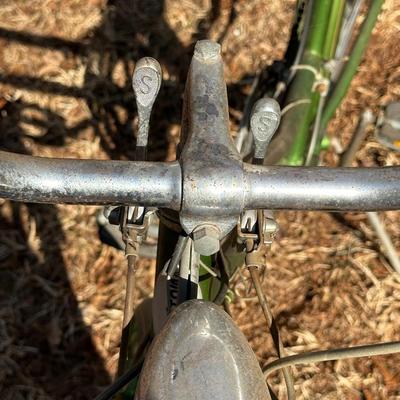 Vintage Green Schwinn Bike