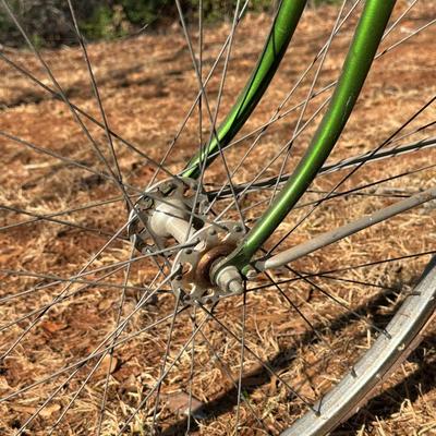Vintage Green Schwinn Bike