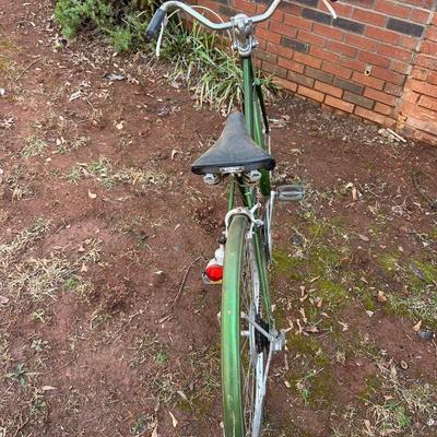 Vintage Green Schwinn Bike