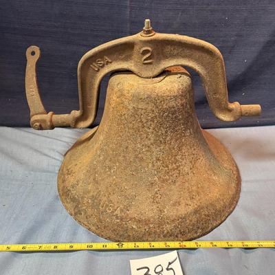 Vintage USA #2 Cast Iron Bell
