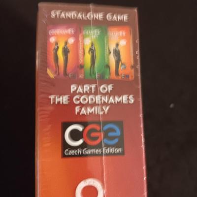NEW "CODENAMES" #1 PARTY GAME AND LIKE NEW LIT CROSSWORD COMPANION