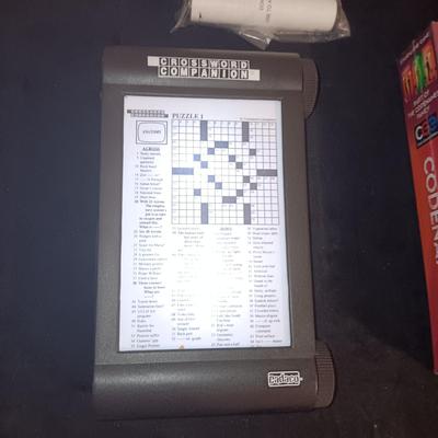 NEW "CODENAMES" #1 PARTY GAME AND LIKE NEW LIT CROSSWORD COMPANION