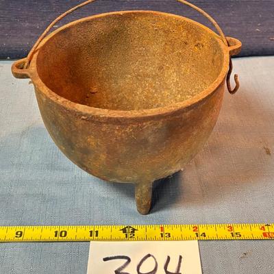 Small Cast Iron Pot