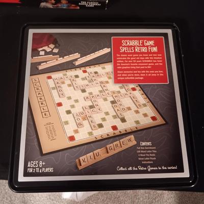 "BATTLESHIP" & "SCRABBLE" GAMES