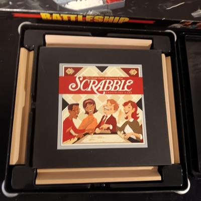 "BATTLESHIP" & "SCRABBLE" GAMES