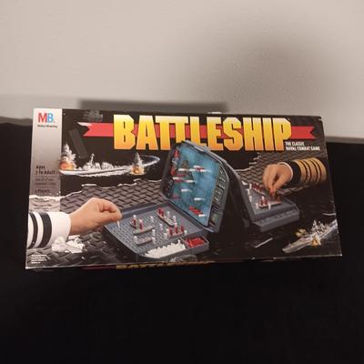 "BATTLESHIP" & "SCRABBLE" GAMES